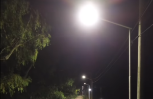 Nueva iluminación en barrio Portal del Sur: Tagni inauguró las luminarias LED