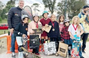Los skaters coparon la pista del Parque en Villa Nueva