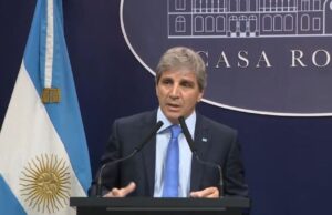 Caputo aseguró que “se terminó el modelo de la Argentina miserable y regalada en dólares”