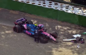 Colapinto se accidentó en Imola y largará 15º