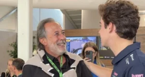 “Hermosa mañana, ¿no?”: Francella se encontró con Colapinto antes del GP de Canadá