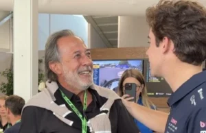 “Hermosa mañana, ¿no?”: Francella se encontró con Colapinto antes del GP de Canadá