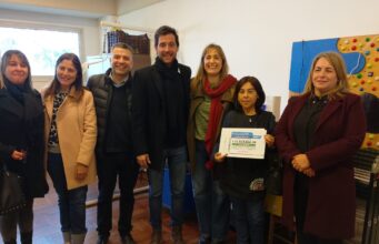 Entregaron aportes por más de $37 millones al Jardín Bartolomé Mitre de Villa Nueva